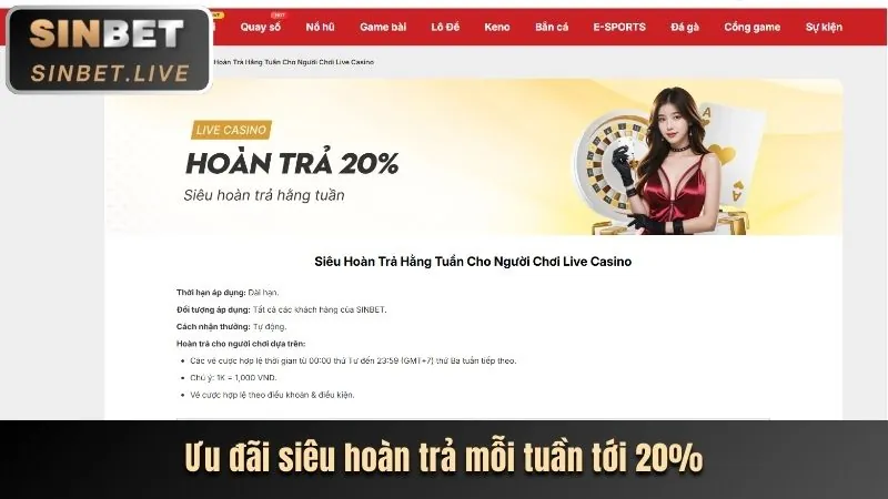 Hoàn trả và thưởng nạp hàng ngày tại JUM88
